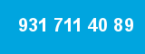 931 711 40 89 931 711 40 89
